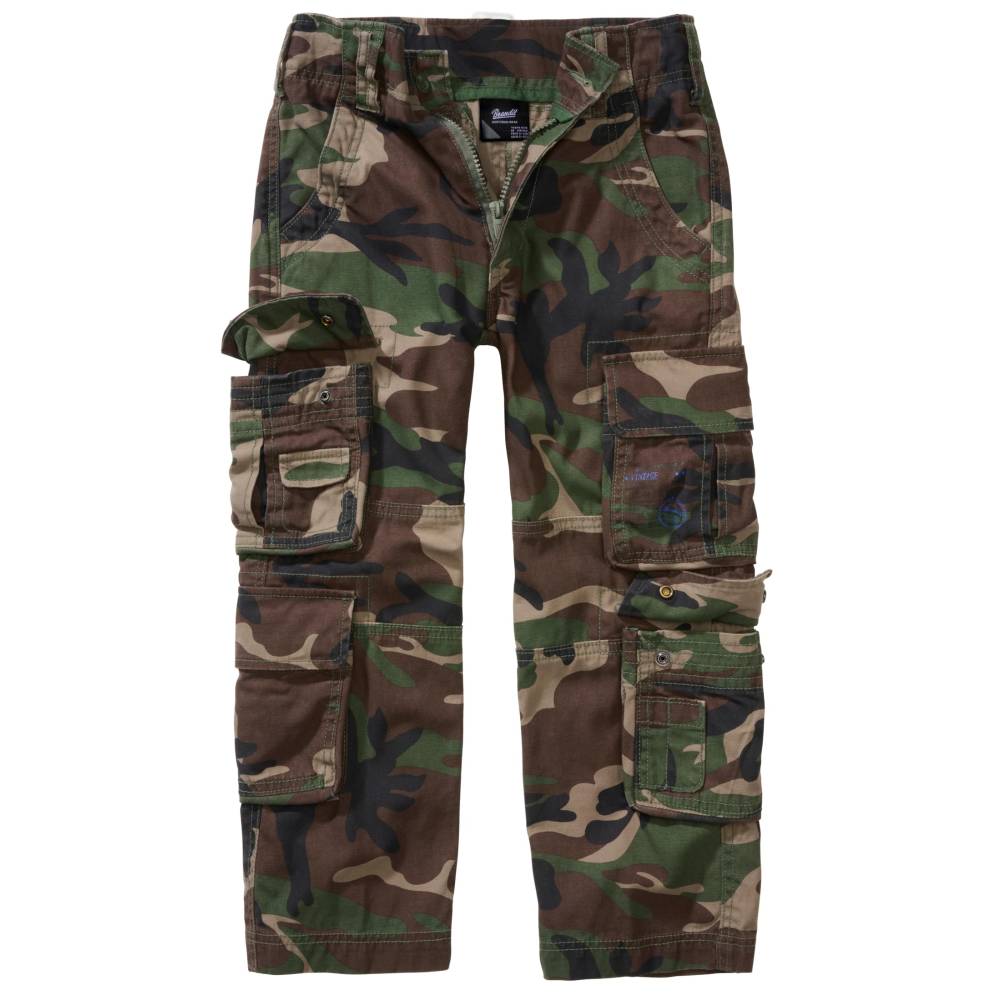 Brandit - Pure Kids Cargo trousers - Green